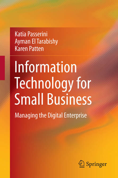 Book cover of Information Technology for Small Business