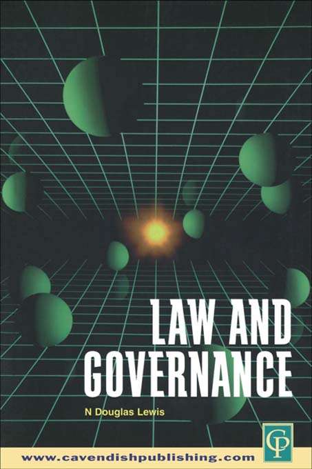 Book cover of Law and Governance