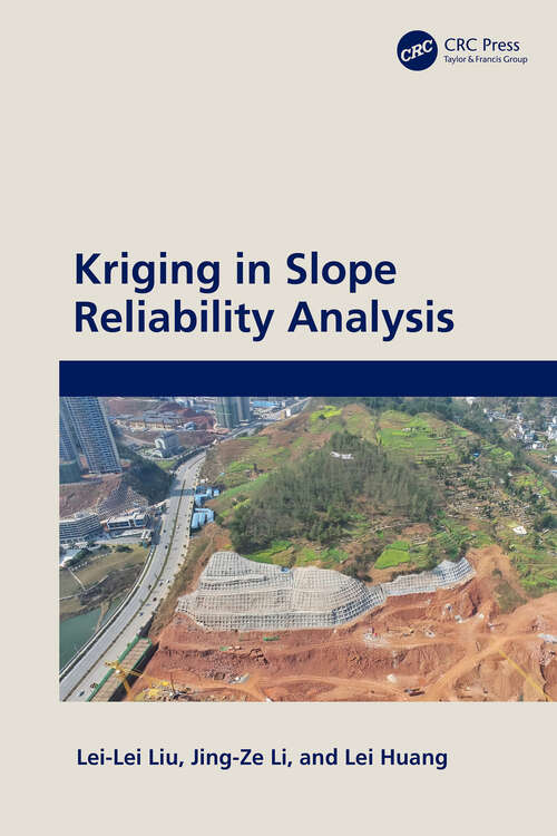 Book cover of Kriging in Slope Reliability Analysis