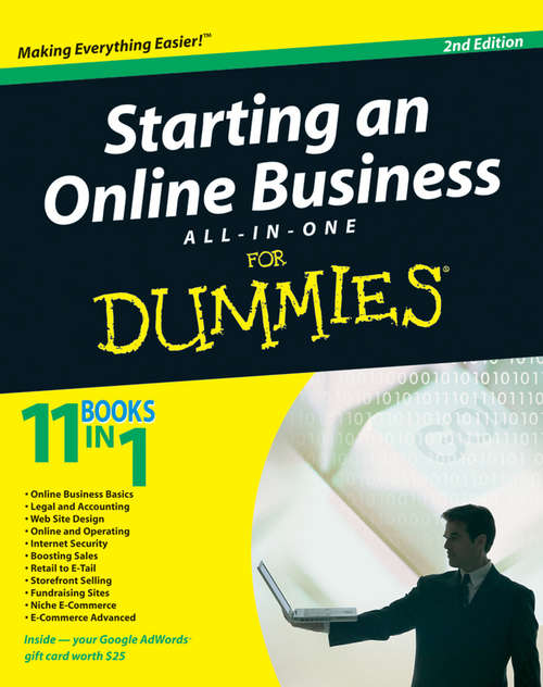 Book cover of Starting an Online Business All-in-One For Dummies, 2nd Edition