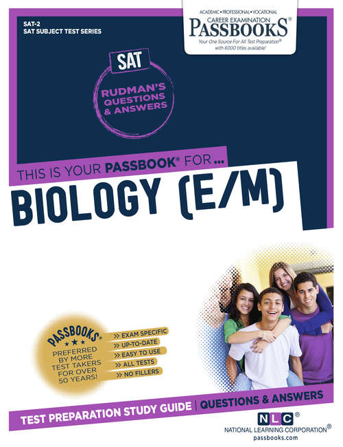Book cover of BIOLOGY (E/M): Passbooks Study Guide (College Board SAT Subject Test Series: F No. 28)