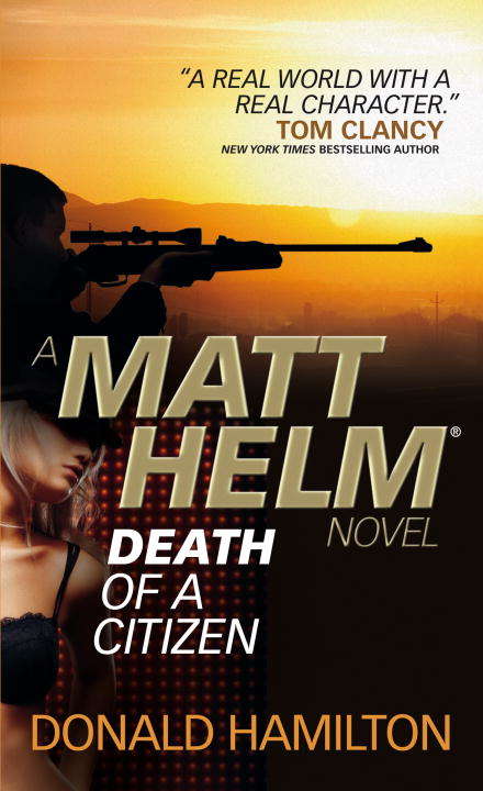 Book cover of Matt Helm - Death of a Citizen (Matt Helm)