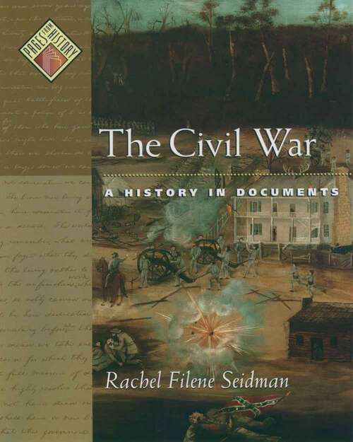 Book cover of The Civil War: A History in Documents