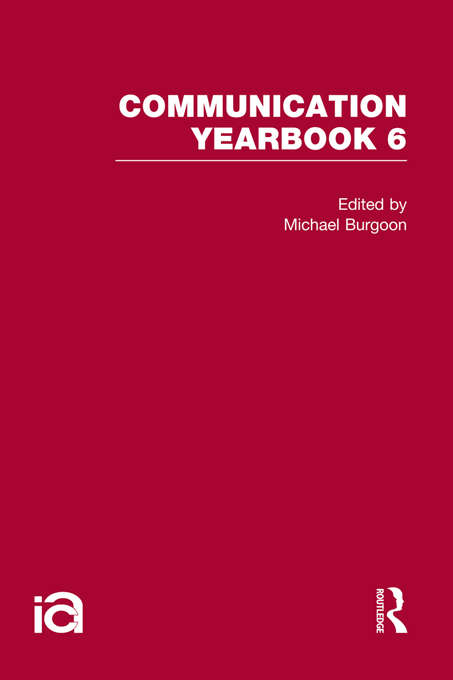 Book cover of Communication Yearbook 6