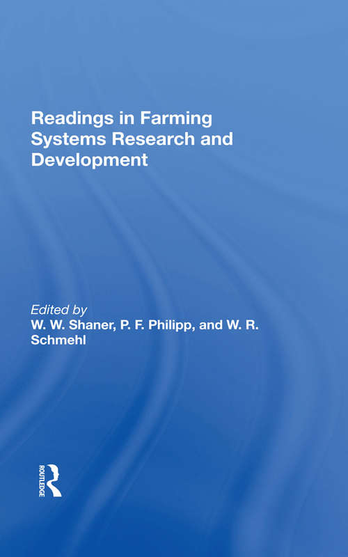 Book cover of Readings In Farming Systems Research And Development