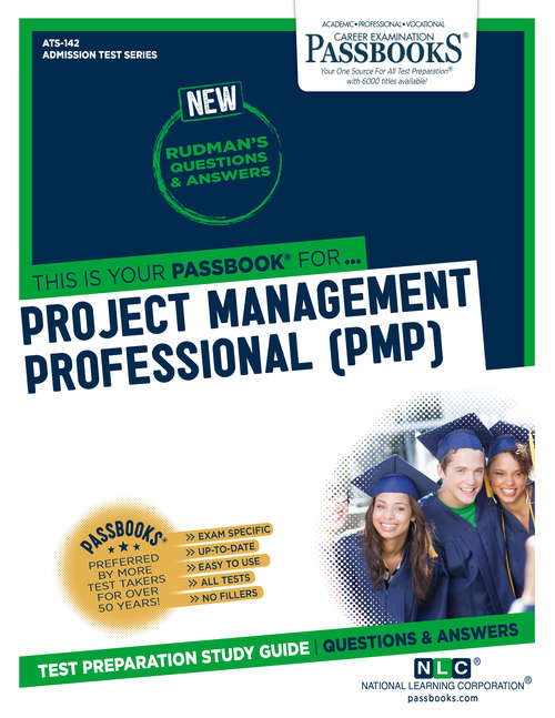 Book cover of Project Management Professional® (PMP): Passbooks Study Guide (Admission Test Series)
