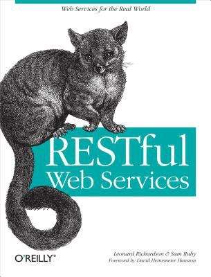 Book cover of RESTful Web Services