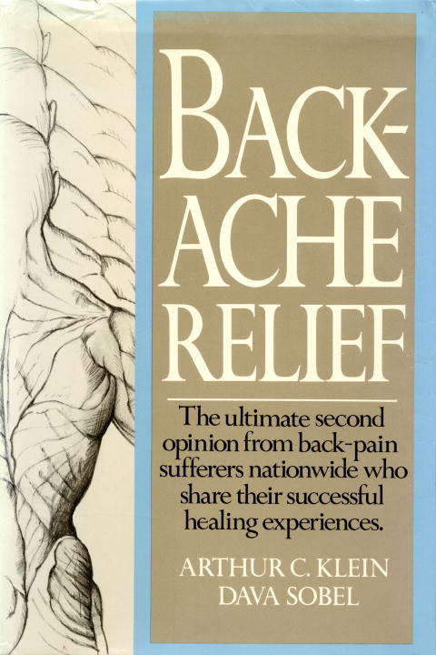 Book cover of Backache Relief