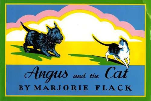 Book cover of Angus and the Cat (Fountas & Pinnell LLI Blue: Level I)
