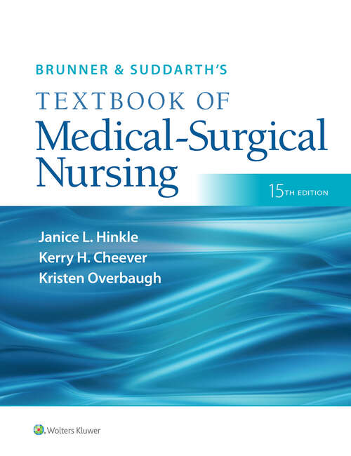 Book cover of Brunner & Suddarth's Textbook of Medical-Surgical Nursing