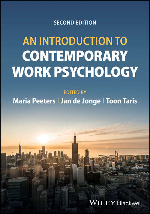 Book cover of An Introduction to Contemporary Work Psychology (2)