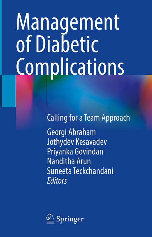 Book cover of Management of Diabetic Complications: Calling for a Team Approach