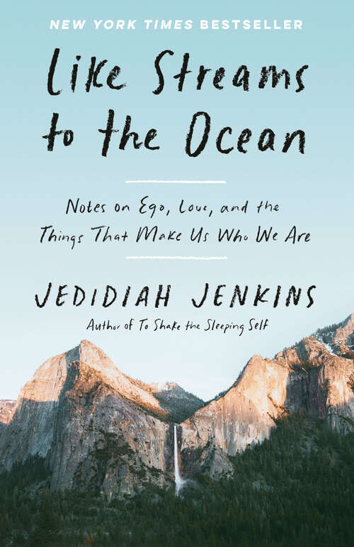 Book cover of Like Streams to the Ocean: Notes on Ego, Love, and the Things That Make Us Who We Are