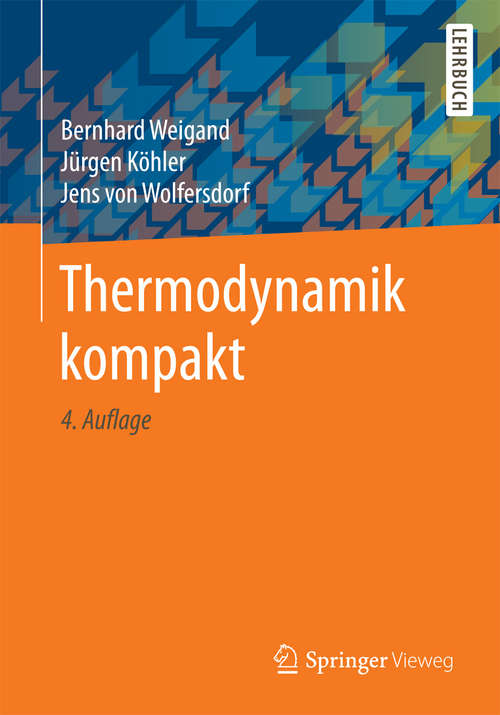 Book cover of Thermodynamik kompakt
