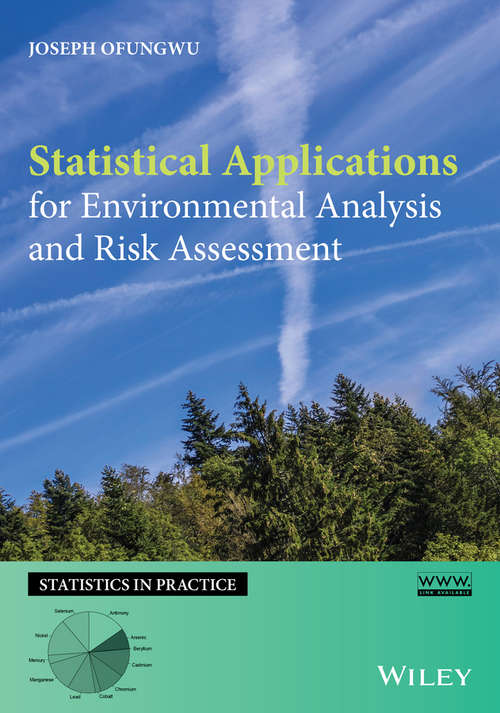 Book cover of Statistical Applications for Environmental Analysis and Risk Assessment