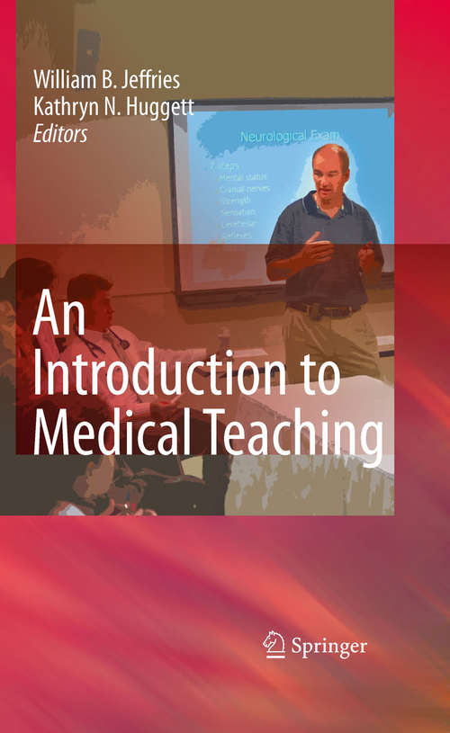 Book cover of An Introduction to Medical Teaching