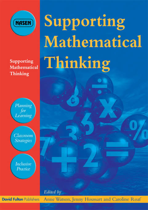 Book cover of Supporting Mathematical Thinking (nasen spotlight)