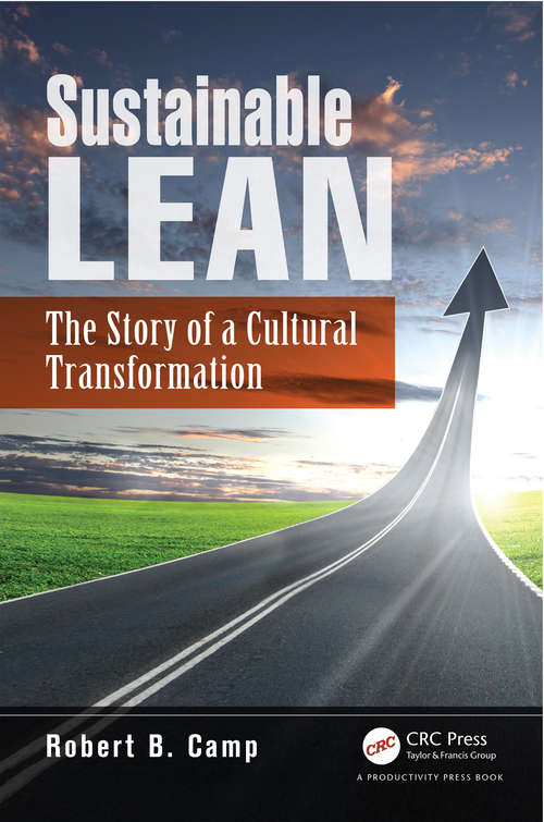 Book cover of Sustainable Lean: The Story of a Cultural Transformation