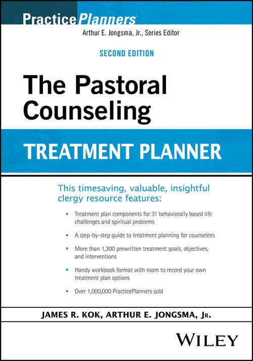 Book cover of The Pastoral Counseling Treatment Planner (2) (PracticePlanners)