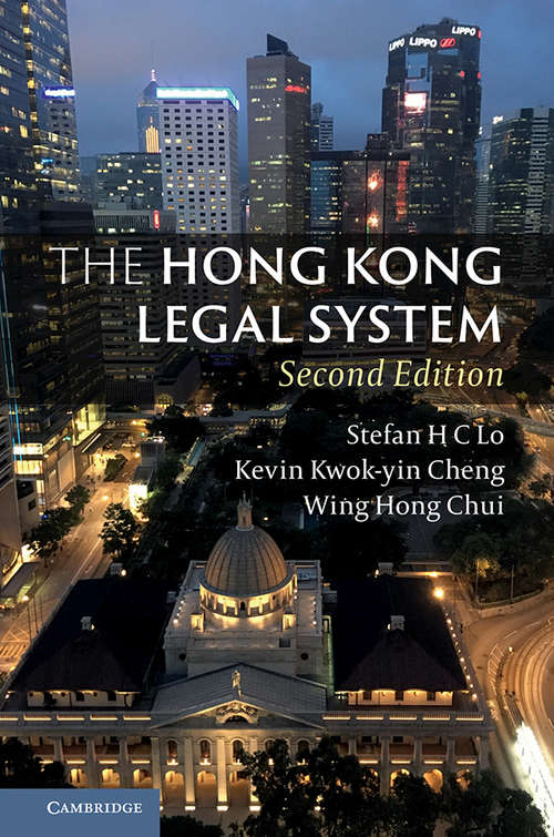 Book cover of The Hong Kong Legal System (2)