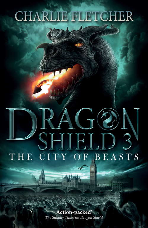 Book cover of Dragon Shield: The City of Beasts