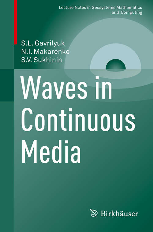 Book cover of Waves in Continuous Media (1st ed. 2017) (Lecture Notes in Geosystems Mathematics and Computing)