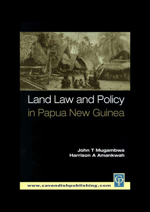 Book cover of Land Law and Policy in Papua New Guinea (2)