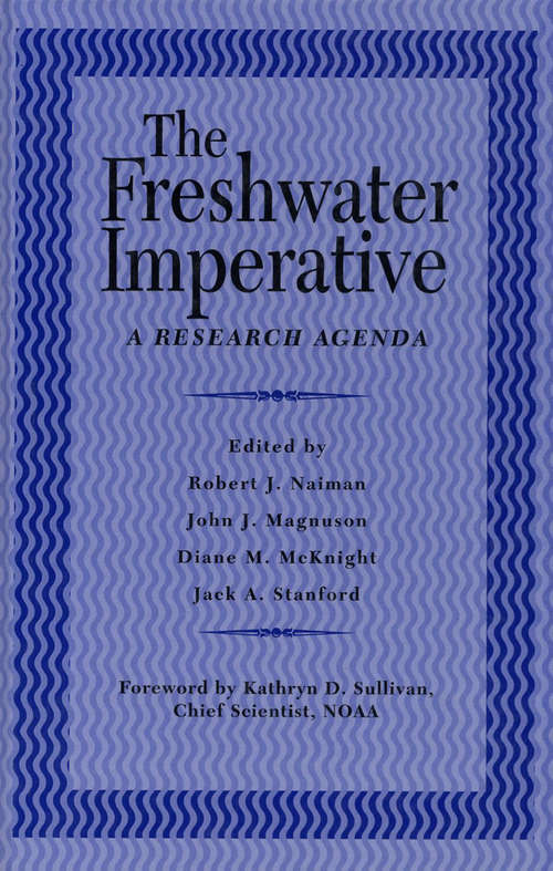 Book cover of The Freshwater Imperative: A Research Agenda (2)