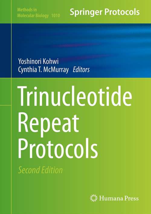 Book cover of Trinucleotide Repeat Protocols