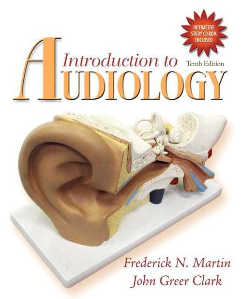 Book cover of Introduction to Audiology (10th edition)