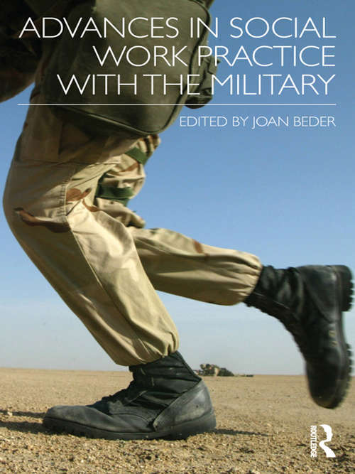 Book cover of Advances in Social Work Practice with the Military