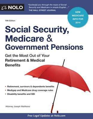 Book cover of Social Security, Medicare and Government Pensions