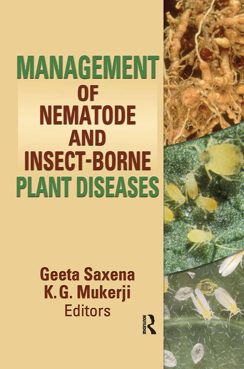 Book cover of Management of Nematode and Insect-Borne Diseases