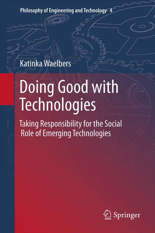 Book cover of Doing Good with Technologies: