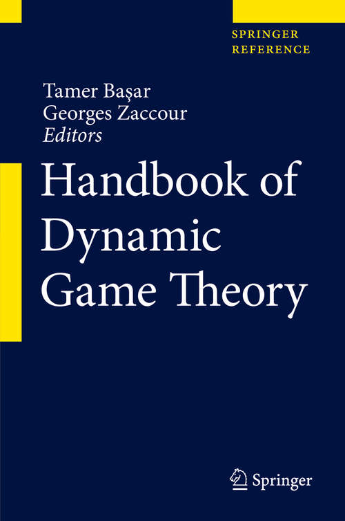 Book cover of Handbook of Dynamic Game Theory
