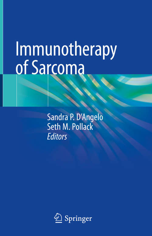 Book cover of Immunotherapy of Sarcoma (1st ed. 2019)