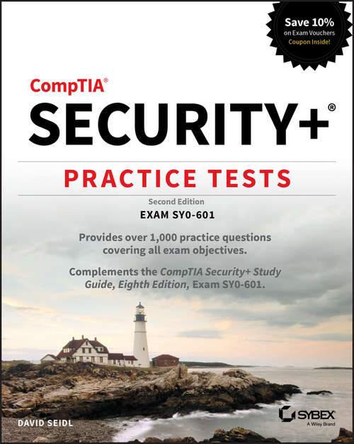 Book cover of CompTIA Security+ Practice Tests: Exam SY0-601 (2)