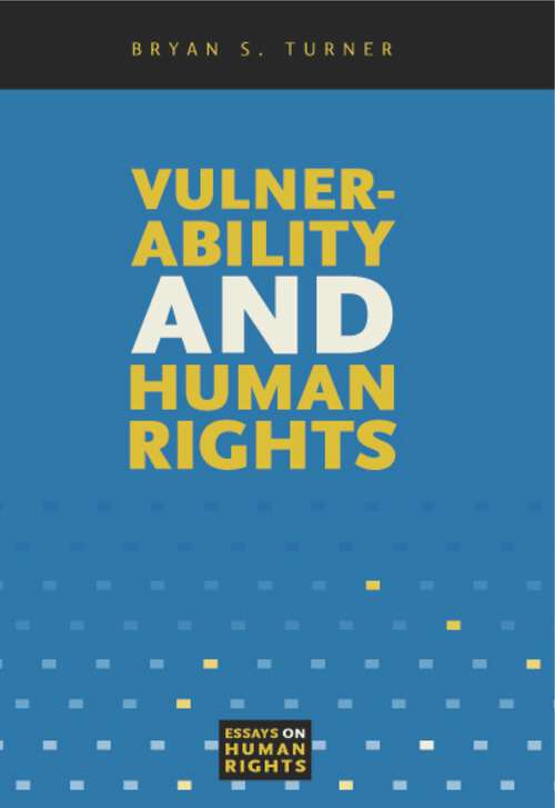 Book cover of Vulnerability and Human Rights (Essays on Human Rights #1)