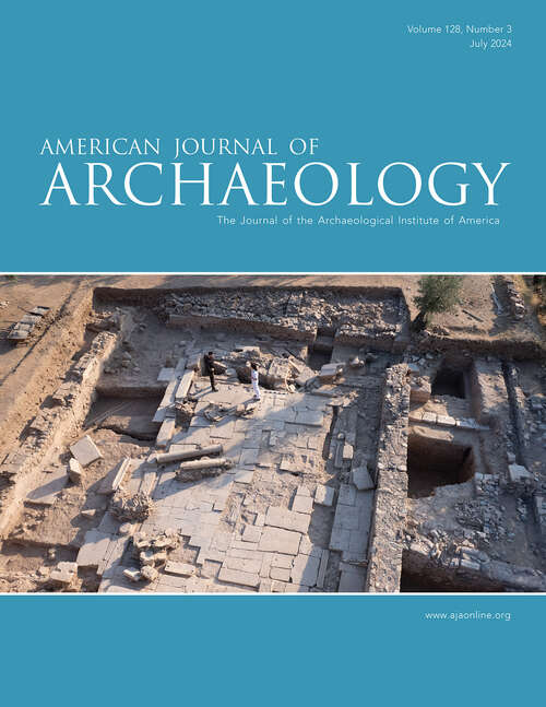 Book cover of American Journal of Archaeology, volume 128 number 3 (July 2024)