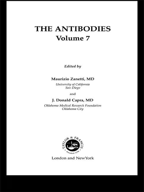 Book cover of The Antibodies (The\antibodies Ser.)