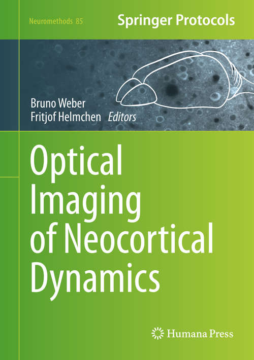 Book cover of Optical Imaging of Neocortical Dynamics