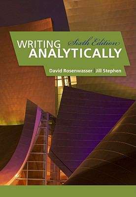 Book cover of Writing Analytically (6th Edition)