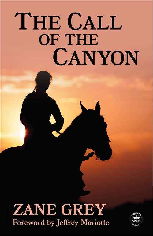 Book cover of The Call of the Canyon