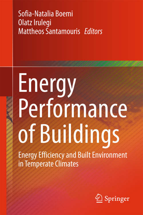 Book cover of Energy Performance of Buildings