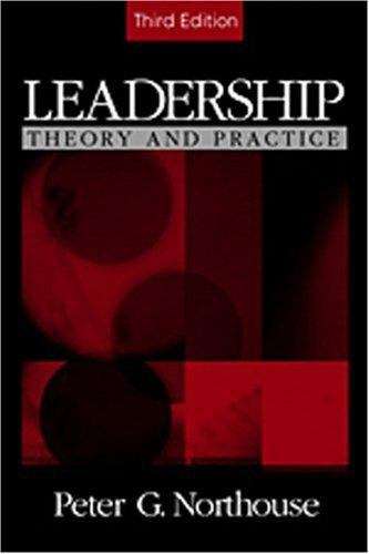 Book cover of Leadership: Theory and Practice (3rd Edition)