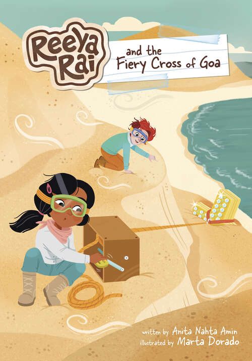 Book cover of Reeya Rai and the Fiery Cross of Goa