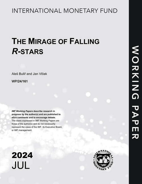 Book cover of The Mirage of Falling R-stars