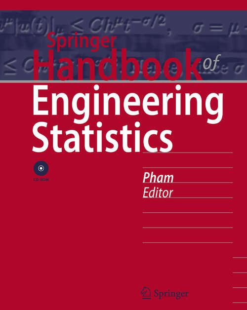 Book cover of Springer Handbook of Engineering Statistics