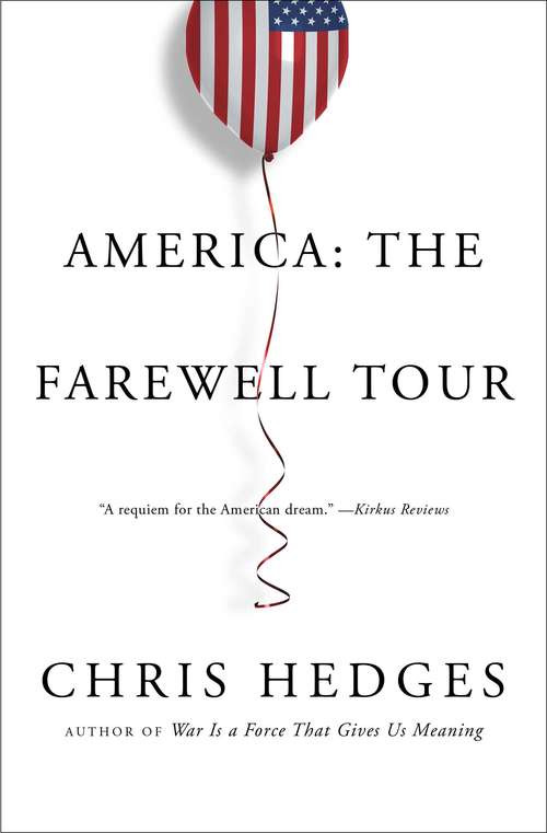 Book cover of America: The Farewell Tour
