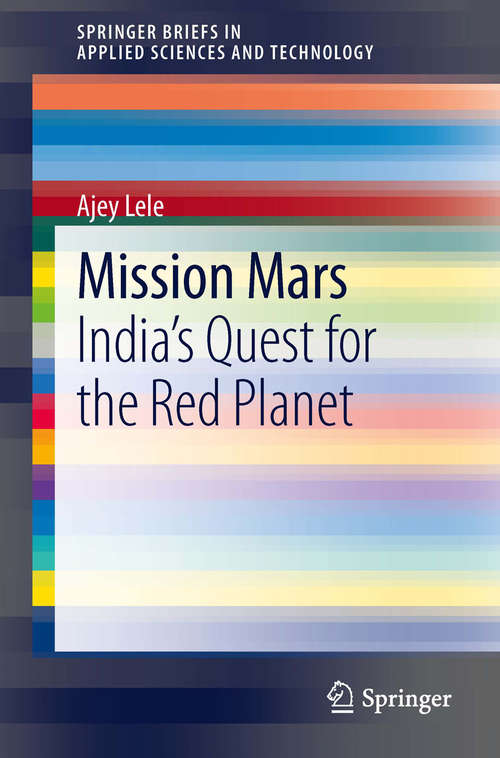 Book cover of Mission Mars: India's Quest for the Red Planet